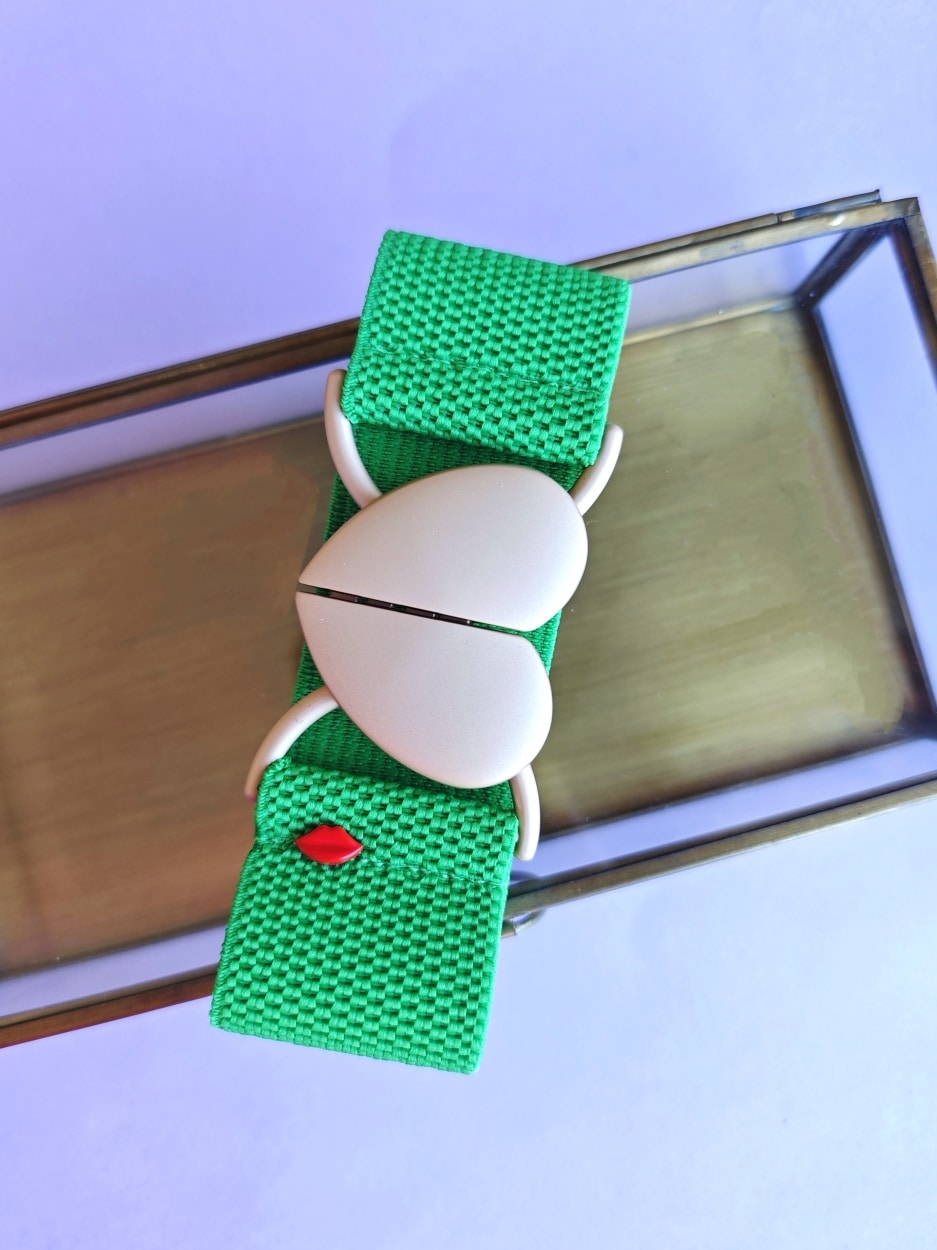 ceinture-elastique-vert-pomme-anita-coeur