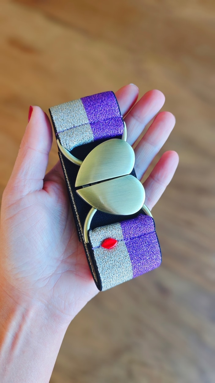ceinture-elastique-anna-violet-champagne-boucle-coeur