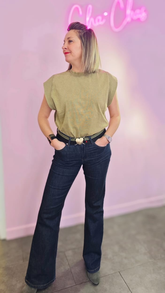 ceinture-elastique-barbara-noire-dorée-portée