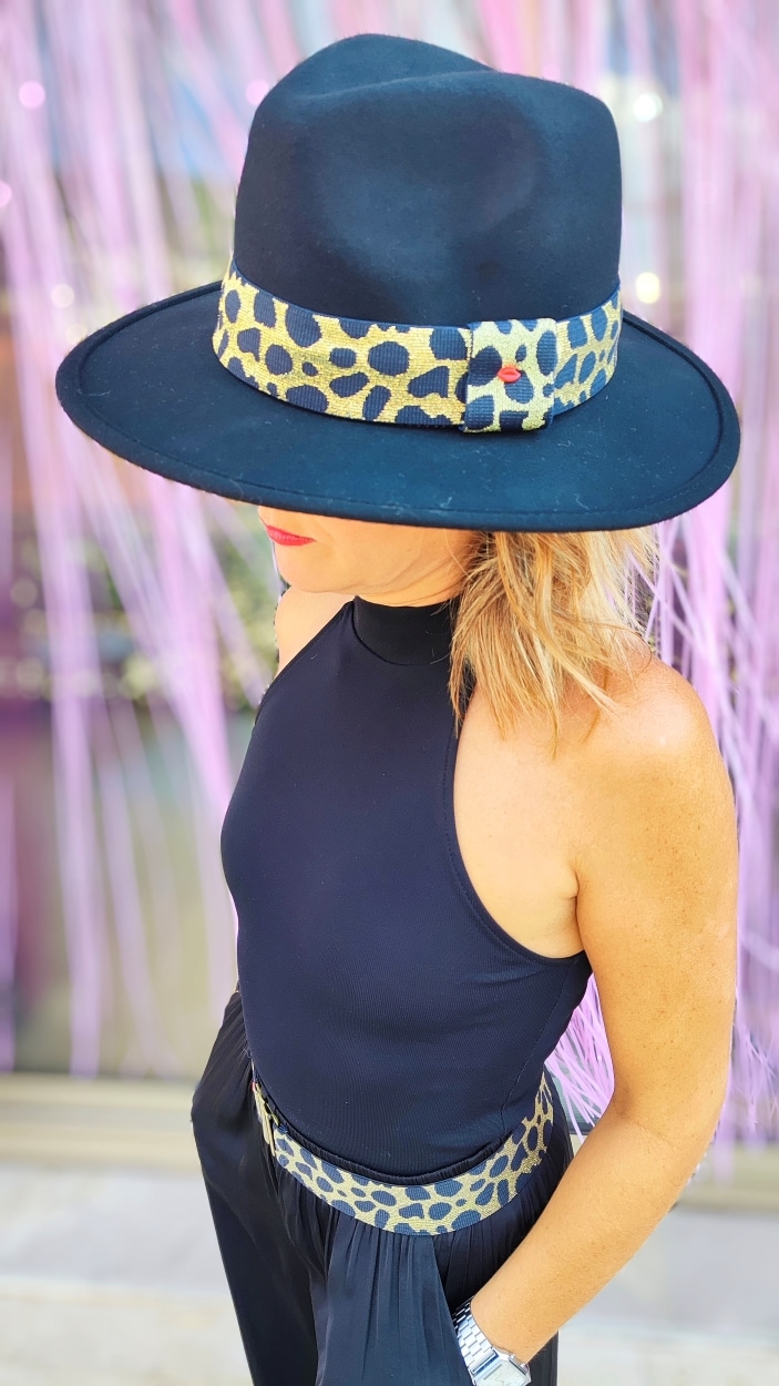 bandeau élastique léopard Serena