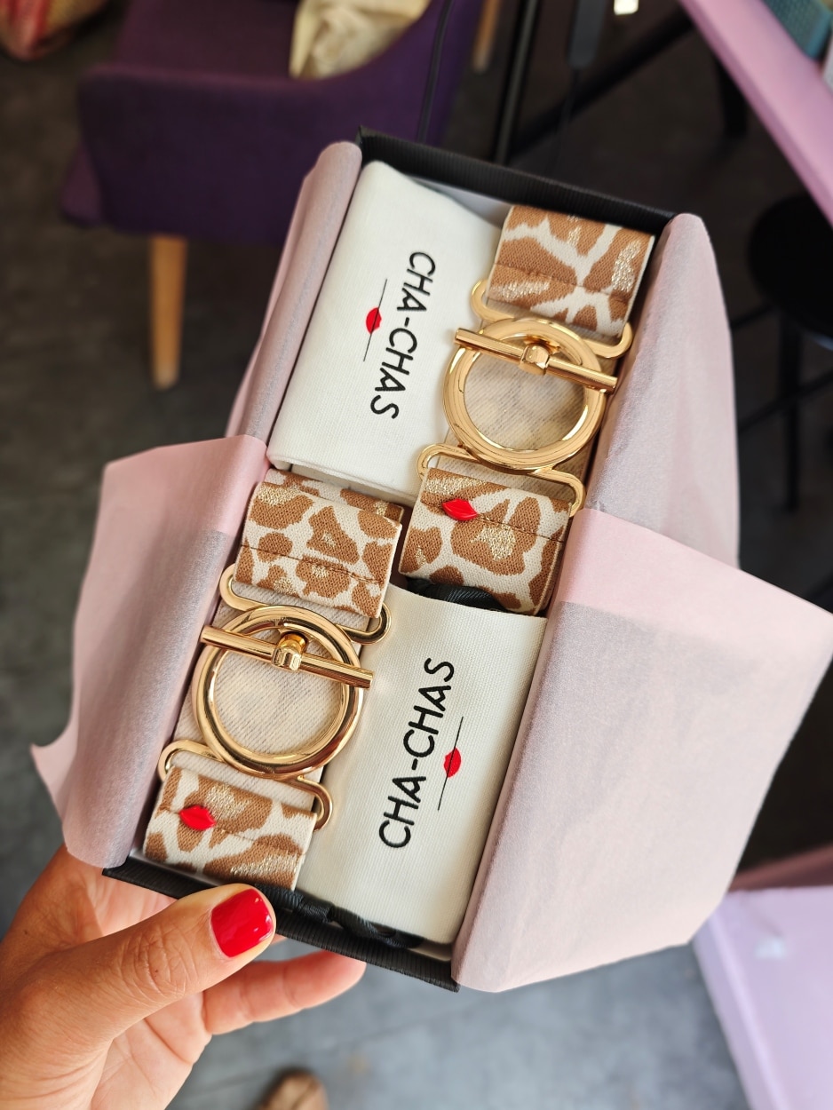 Coffret box mère fille matchy-matchy léopard Donatella