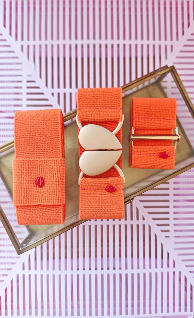 ceinture-élastique-orange-magda12