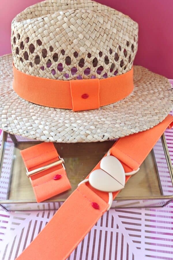 bandeau élastique Magda orange