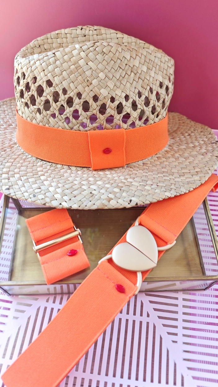 bandeau élastique Magda orange