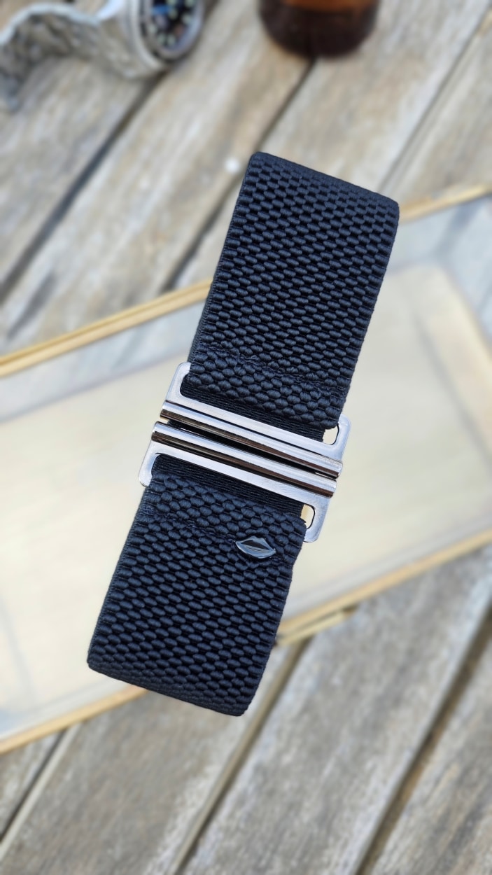 ceinture-élastique-noire-homme