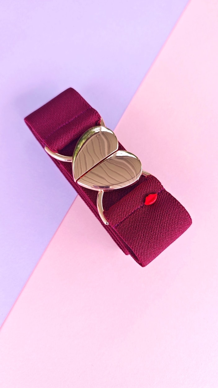 ceinture-elastique-eva-bordeaux-coeur-cuivré2