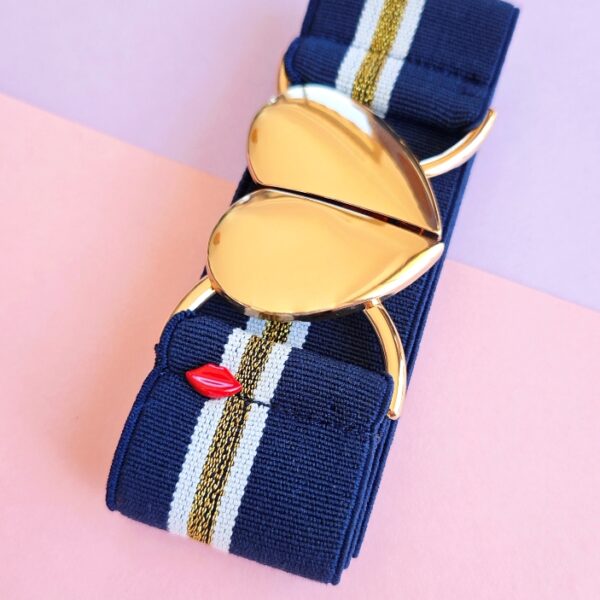 ceinture-elastique-marine-et-dorée-lana2