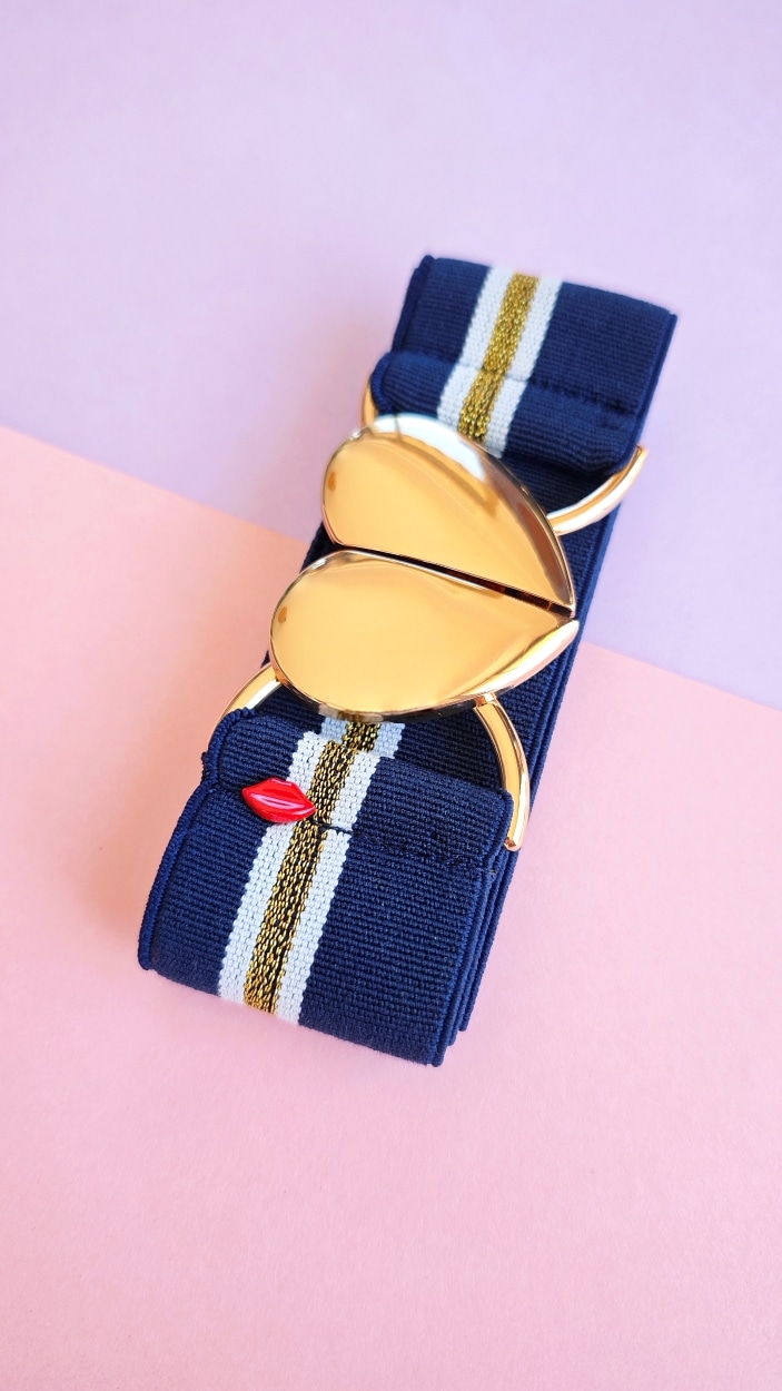 ceinture-elastique-marine-et-dorée-lana2