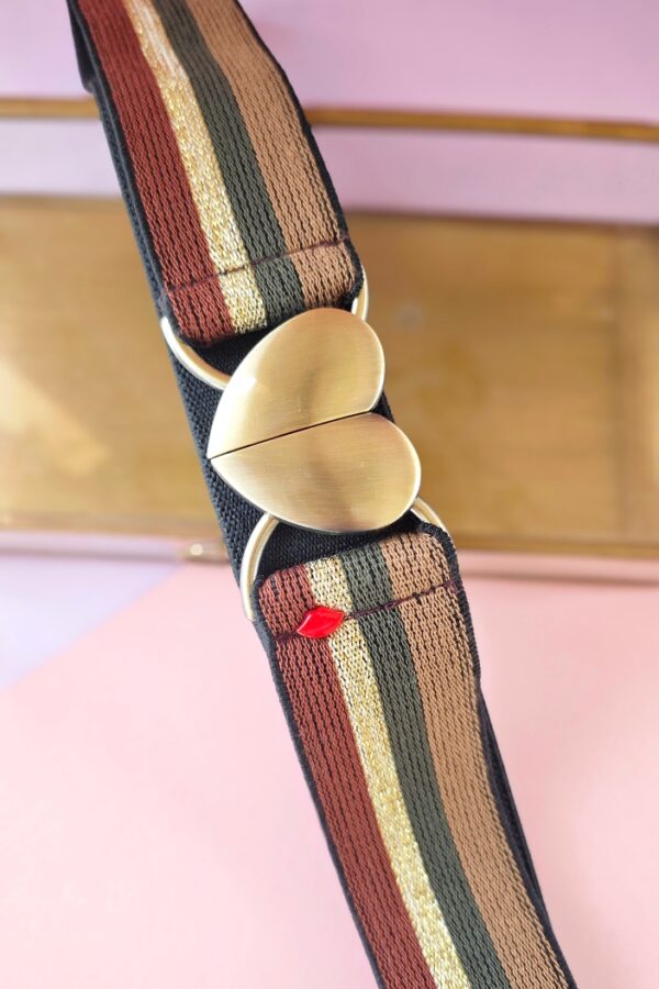 ceinture élastique multicolore Graziella