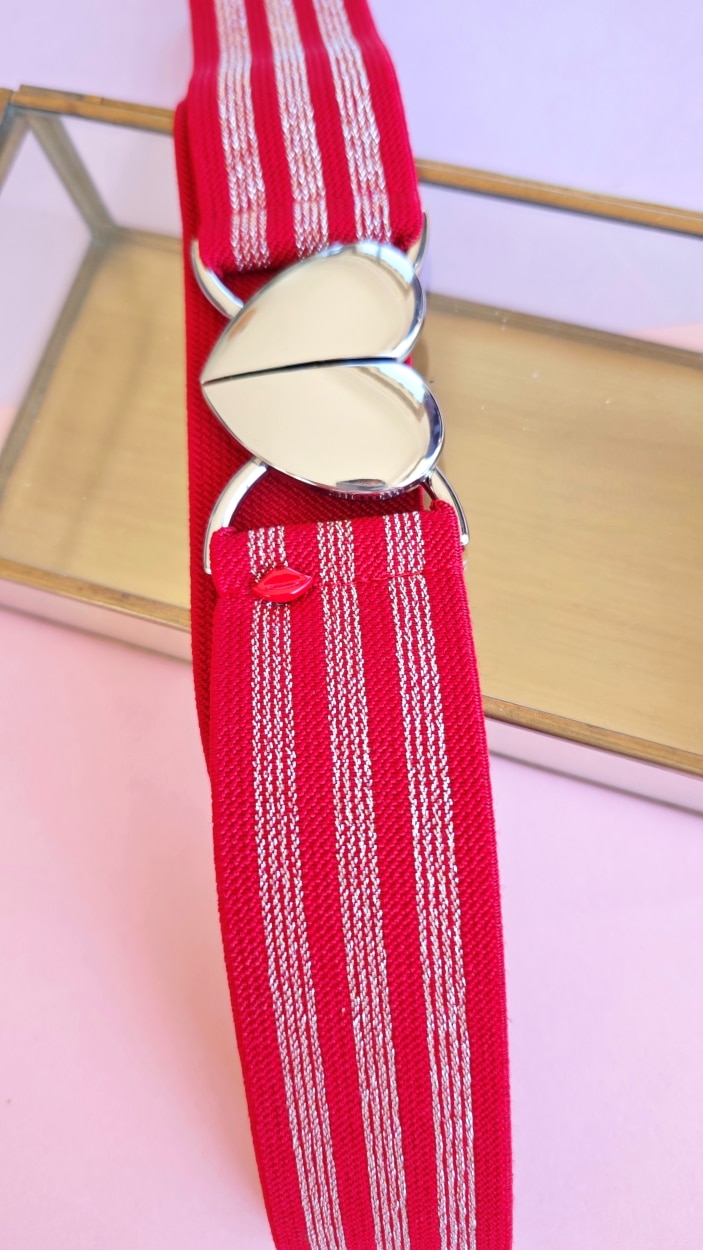 ceinture-elastique-rouge-et-argentée-carmela4
