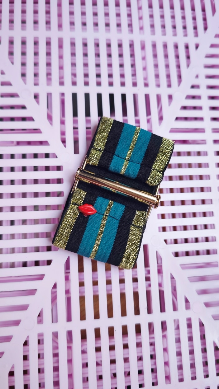 manchette-bracelet-verte-et-doree-julia2