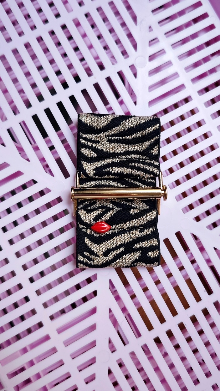 manchette-bracelet-zebre-serafina