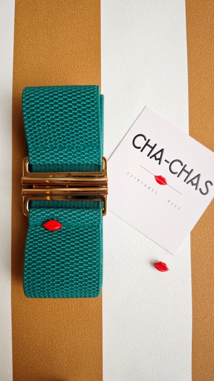 paula-vert-paon-boucle-simple-dorée