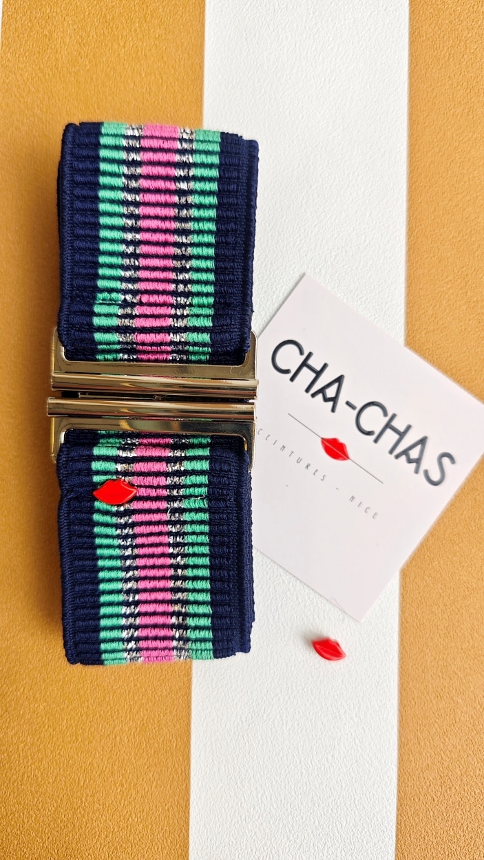 vanessa-rose-et-verte-boucle-simple-argentée2