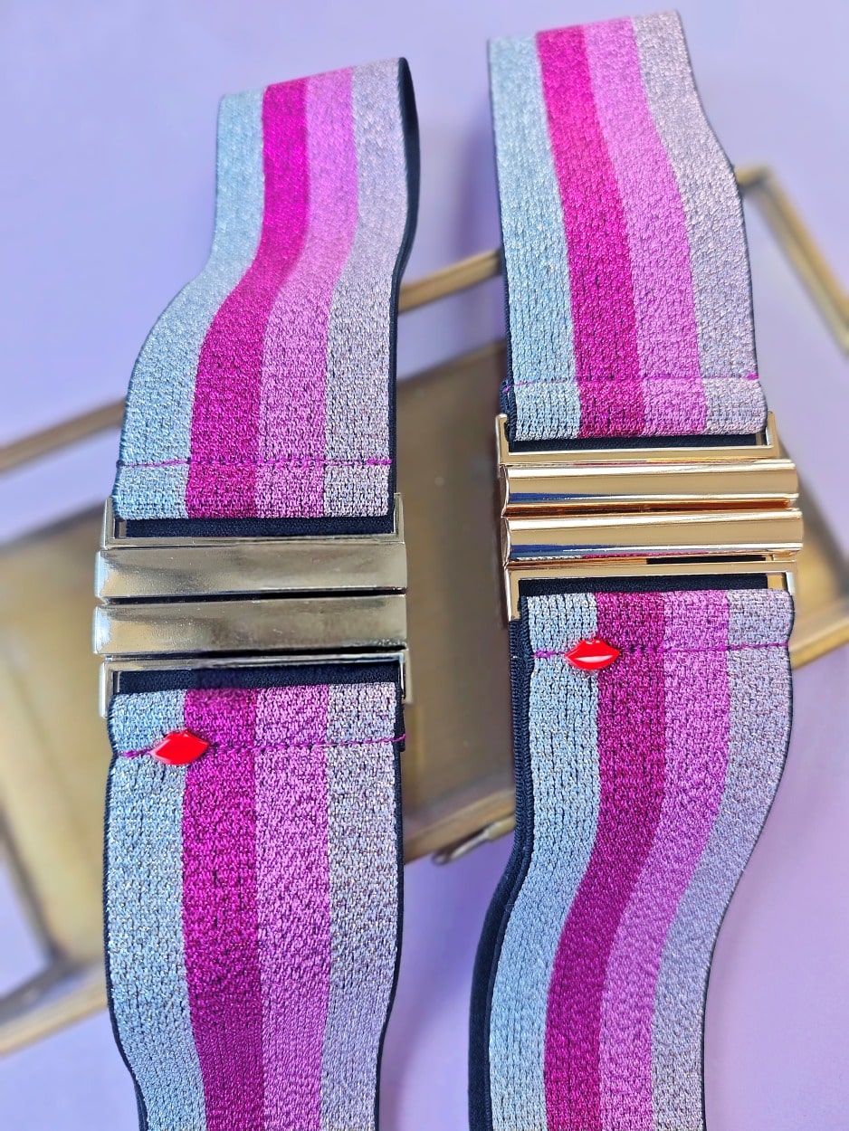 ceinture-elastique-large-lolita-multi-rose-boucle-argentée4