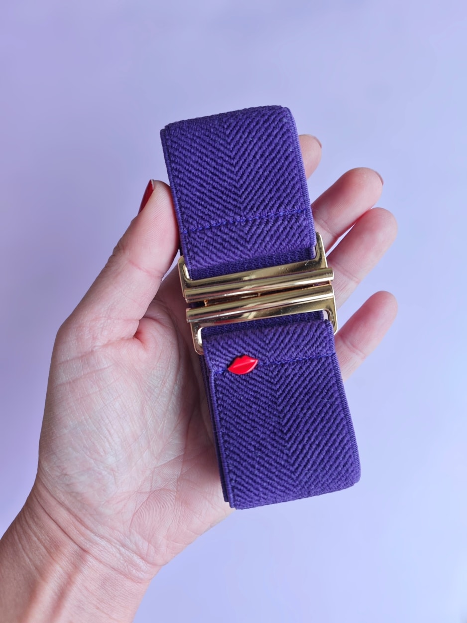 ceinture-elastique-violetta-violet