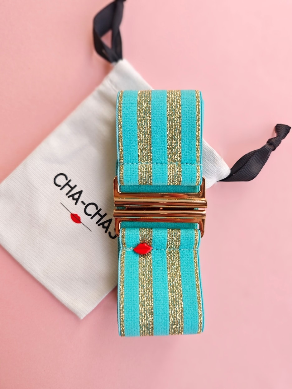ceinture-elastique-celia-bleu-turquoise-et-doree2