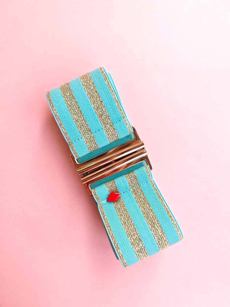 ceinture-elastique-celia-bleu-turquoise-et-doree3