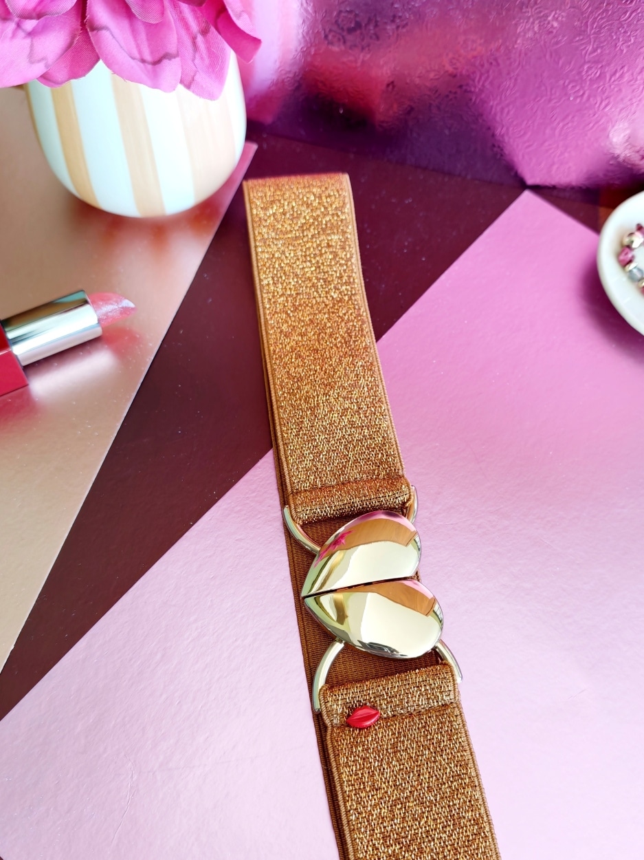 ceinture-élastique-cuivrée-mona-boucle-cœur-doré