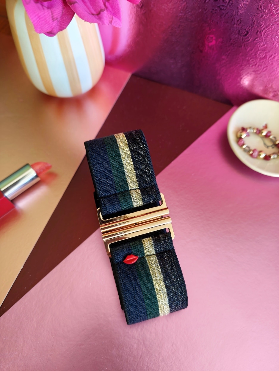 ceinture-elastique-verte-flavia-boucle-doree-simple6